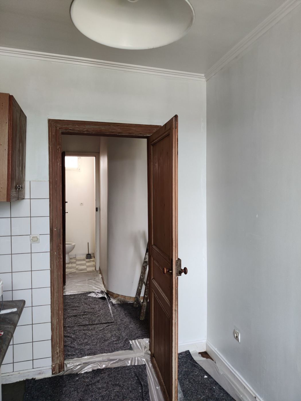 Après : Rénovation peinture cuisine