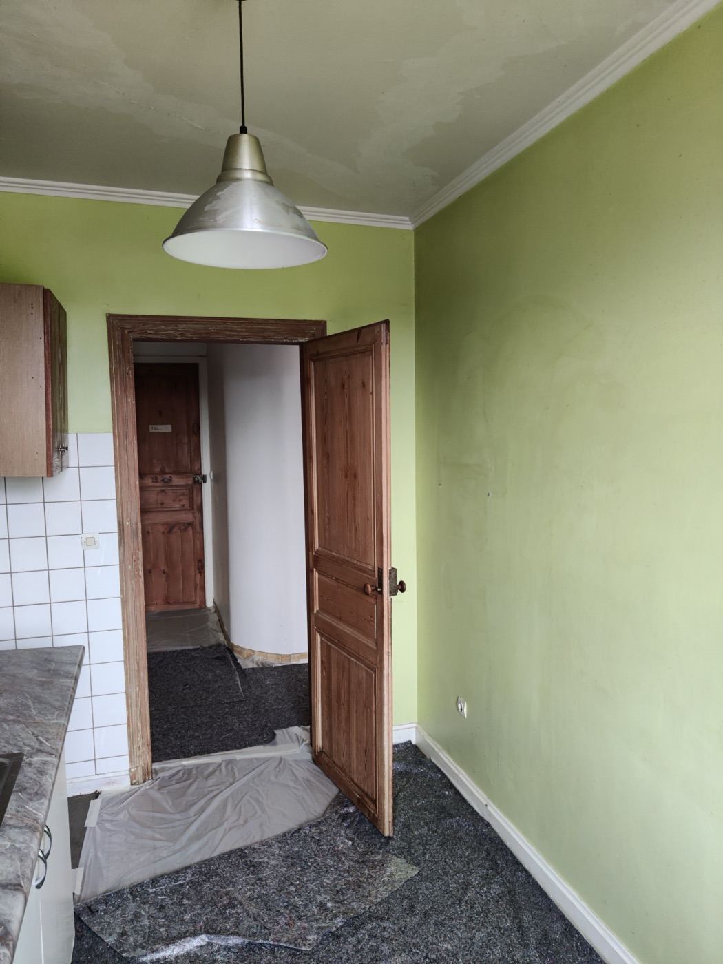 Avant : Rénovation peinture cuisine